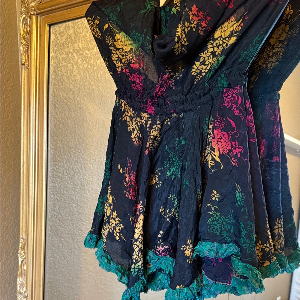 Floral Multicolor mini dress